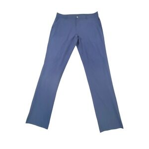 Rhone Commuter Pants Mens 36 Navy Blue Performance Stretch Slim Straight Chino